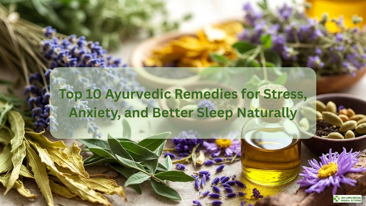 Curated visual reference: Top 10 Ayurvedic Remedies For Stress Anxiety Better Sleep Photo Inspiration