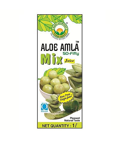 Basic Ayurveda Aloe Amla 50-Fifty Juice