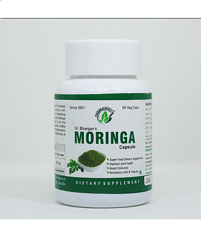 Dr. Bhargav's Moringa Leaf Capsule- 60 Cap 