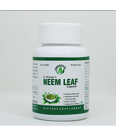 Dr. Bhargav's Neem Leaf Capsule- 60 Cap 