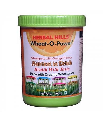 Herbal Hills Wheat-O-Power Orange Flavour
