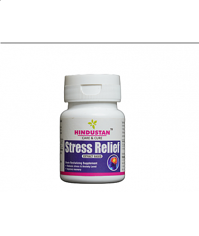 HINDUSTAN CARE & CURE Stress Relief (EXTRACT BASED)