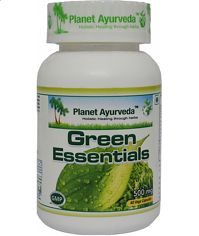 Planet Ayurveda Green Essentials Capsules