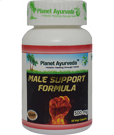 Planet Ayurveda Male Support Formula Capsules
