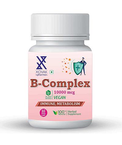 Xovak Pharma B-Complex Multivitamin Capsules (60 Caps)