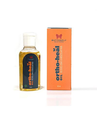 Butterfly Ayurveda Ortho-Heal Oil (Relief from Muscular & Joints Pain)