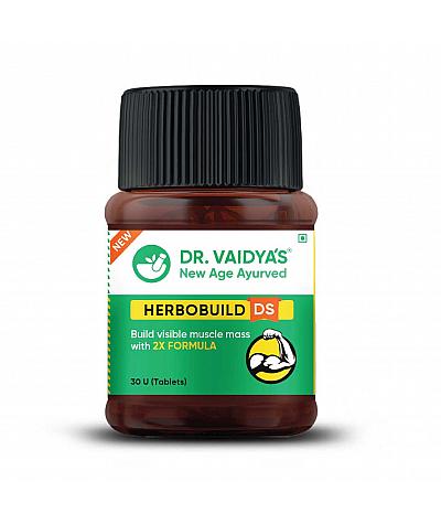 Dr vaidya's Herbobuild DS( Double strength) -30 CAPSULES