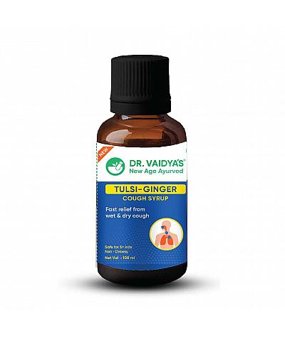 Dr Vaidya's Tulsi Ginger Cough Syrup - 100 ml