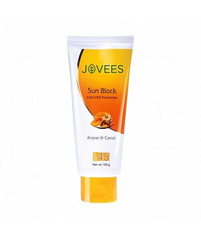 Jovees Anjeer & Carrot Sun Block SPF 45