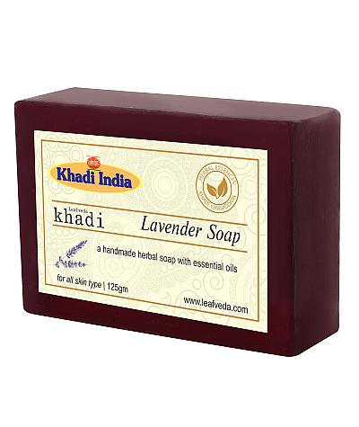 Khadi Leafveda Lavender Soap