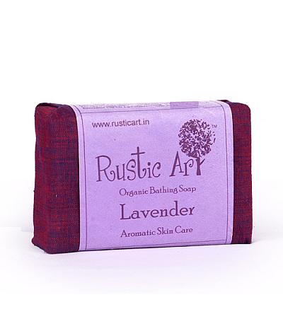 Rustic Art Organic Lavender Soap