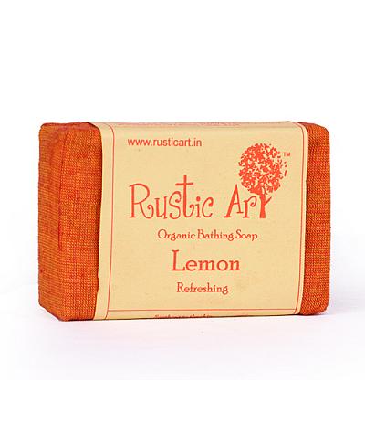 Rustic Art Organic Lemon Soap