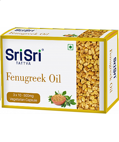 Sri Sri Tattva Fenugreek Oil Veg Capsule
