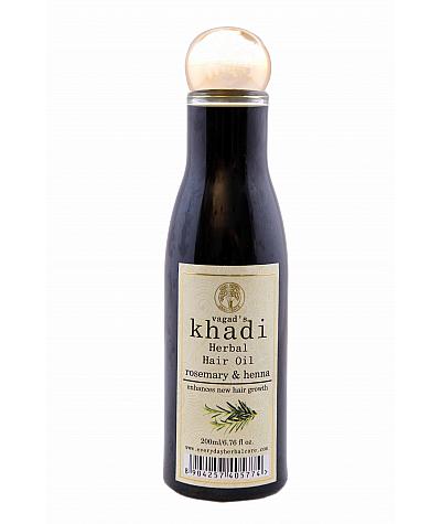 Vagad's Khadi Rosemary And Henna Hair Oil
