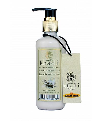 Vagad's Khadi Goat Milk With Protein S L S And Paraben Free Conditioner
