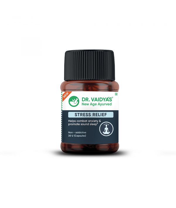 Dr Vaidya's Stress Relief - 30 Capsules: A Natural Way To Manage Your Stress