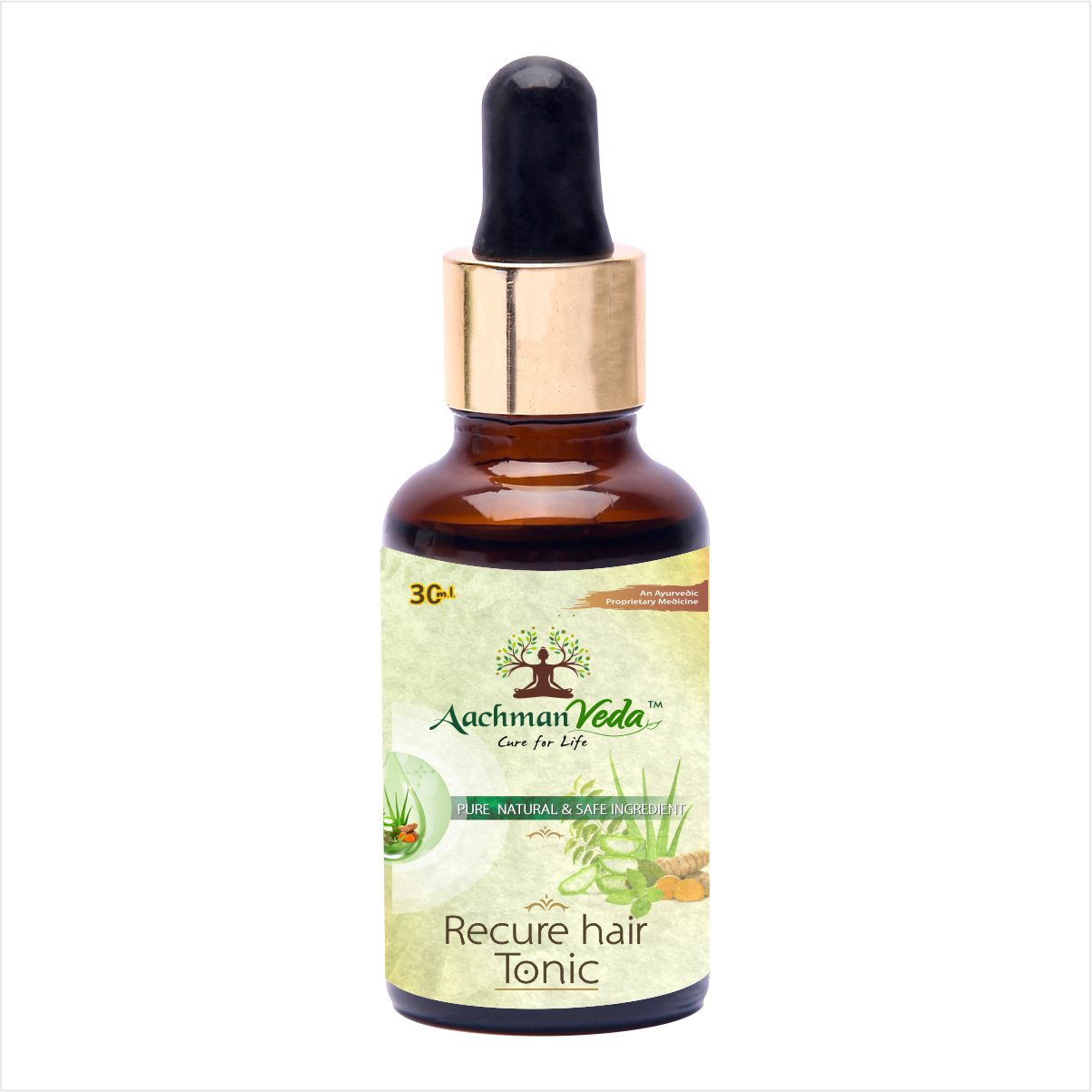 Buy Aachman Veda Recure Hair Tonic 30 ML at Best Price Online