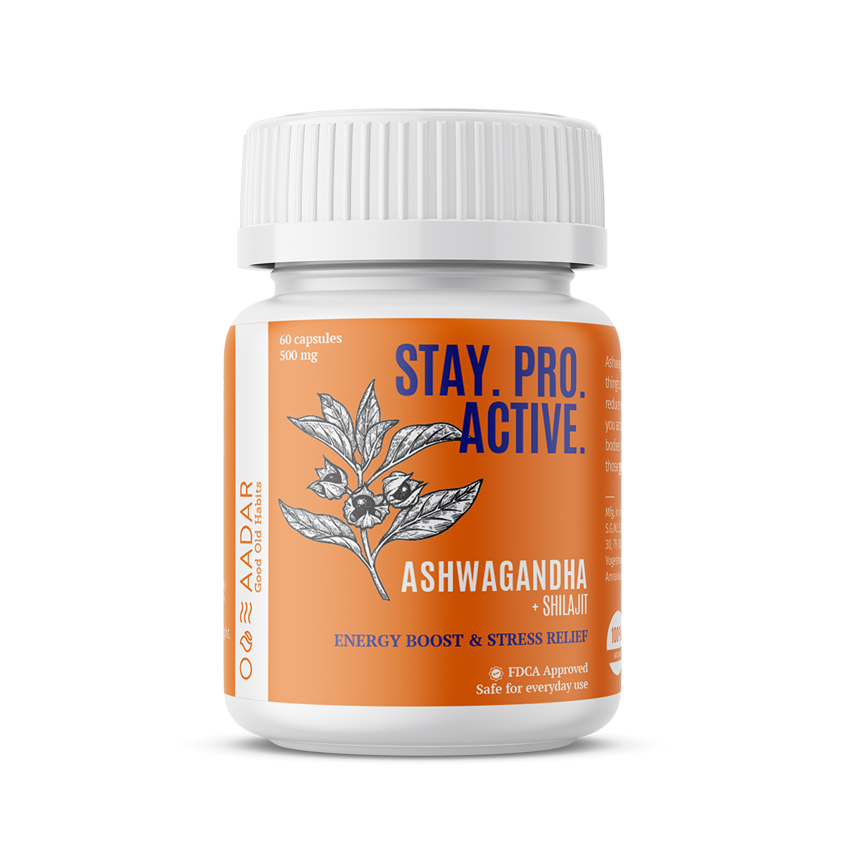 Buy AADAR STAY PRO ACTIVE Capsules at Best Price Online