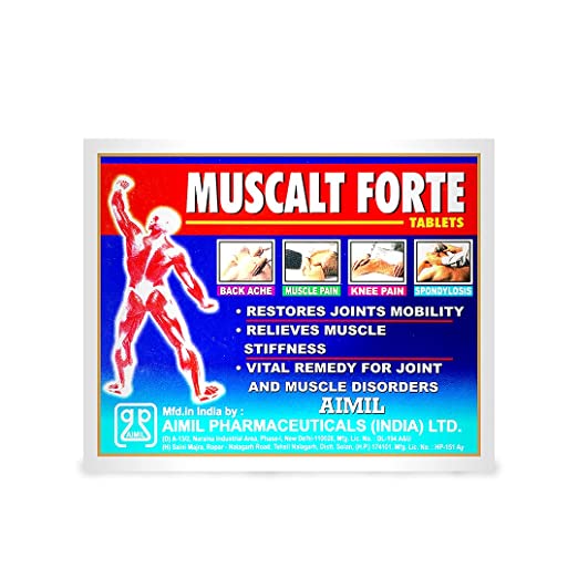 Buy Aimil Muscalt Forte Tablet at Best Price Online