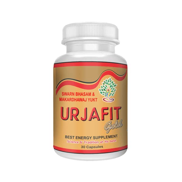 Ayurveda Yogashram Remedies Urjafit Gold Energy Capsules