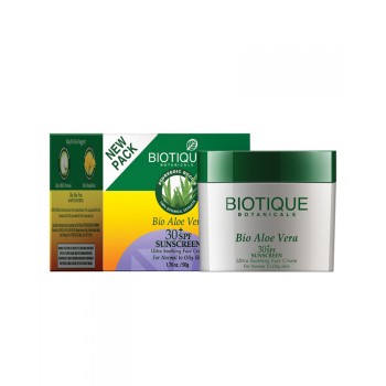 Buy Biotique Bio Aloevera Lotion 30 Spf Sunscreen Lotion at Best Price Online