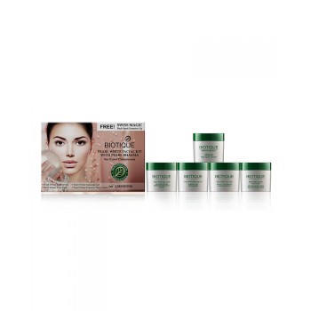 Biotique Bio Pearl White Facial Kit  With Pearl Bhasma