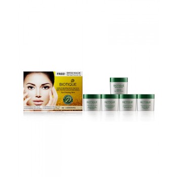 Buy Biotique Bio Gold Radiance Facial Kit With Gold Bhasma at Best Price Online