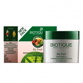Buy Biotique Bio Fruit Whitening & Depigmentation Face Pack at Best Price Online