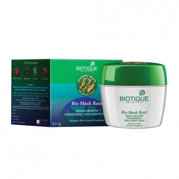 Biotique Bio Musk Root Fresh Growth Nourishing Treatment Pack