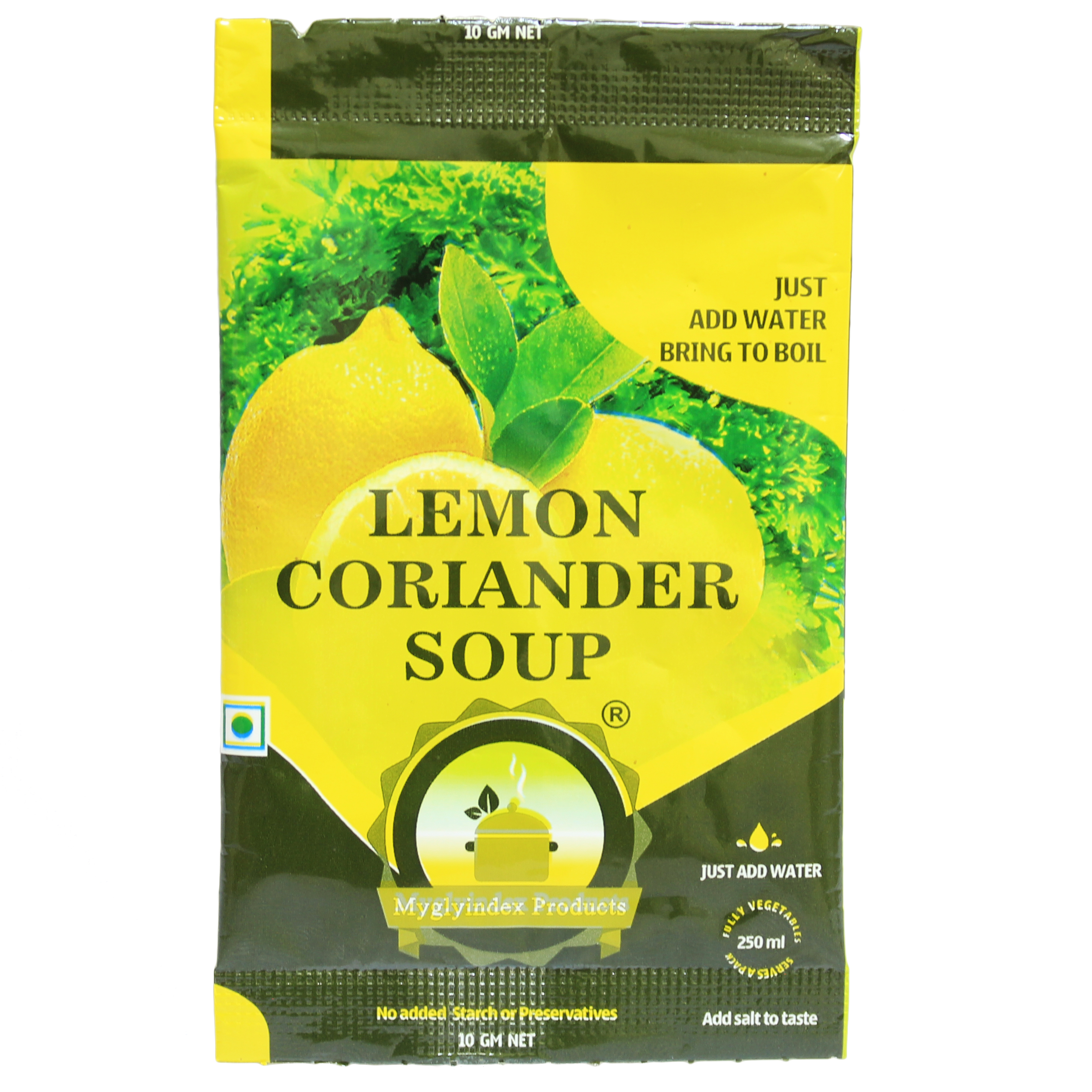 Buy Myglyindex Lemon Coriander Soup (10 Sachets) at Best Price Online
