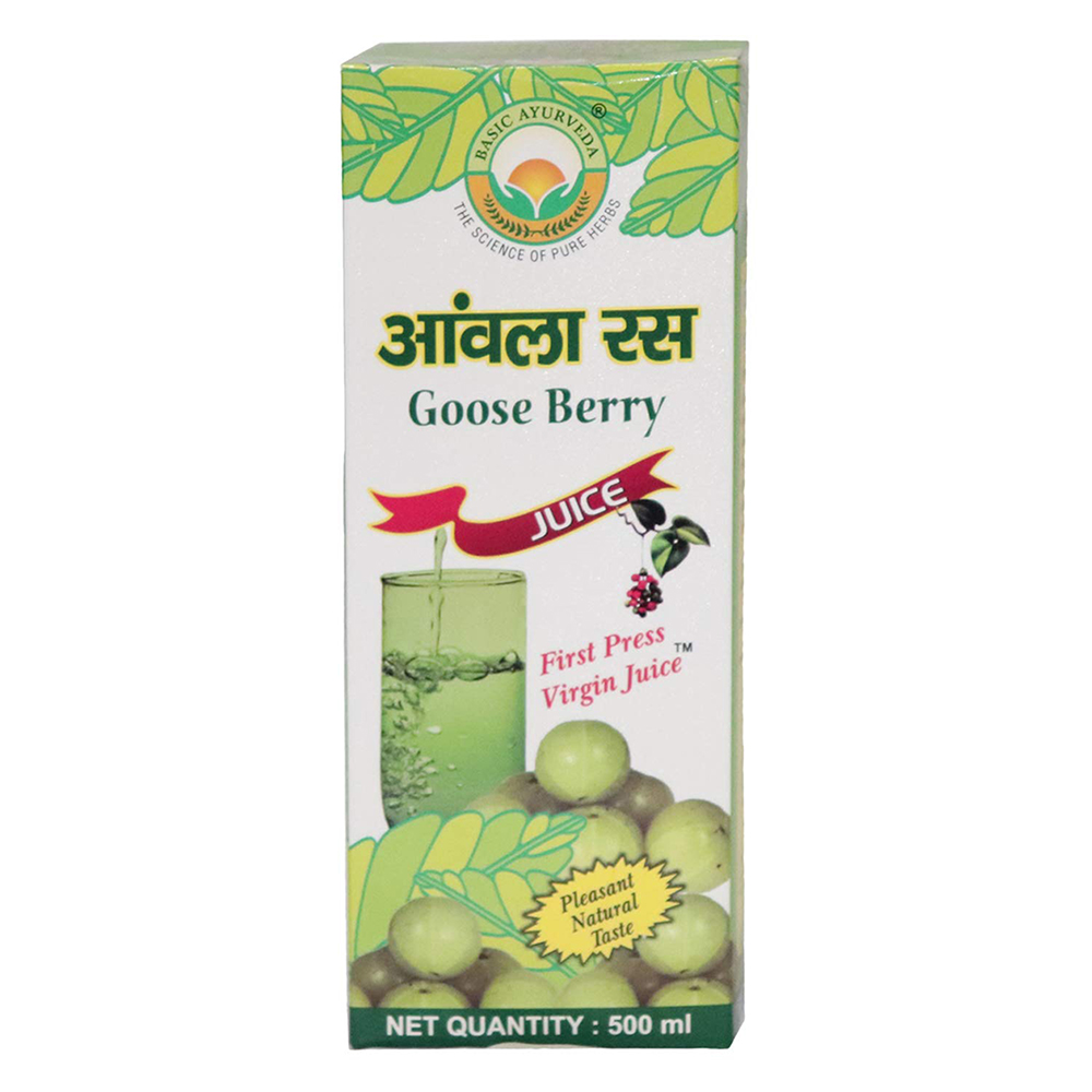 Buy Basic Ayurveda Amla Ras (Goose Berry Juice) at Best Price Online