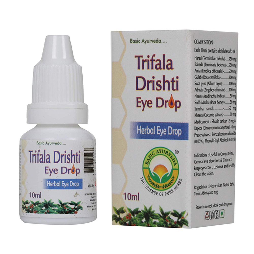 Buy Basic Ayurveda Trifala Drishti Eye Drop at Best Price Online