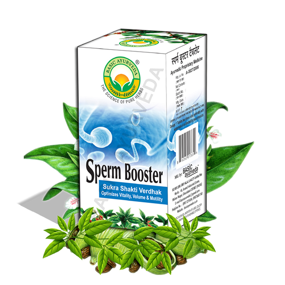 Basic Ayurveda Sperm Booster Tablet