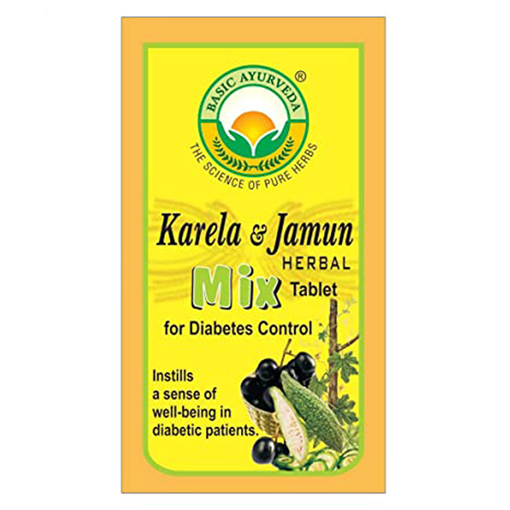 Basic Jamun Karela Herble Mix Tab