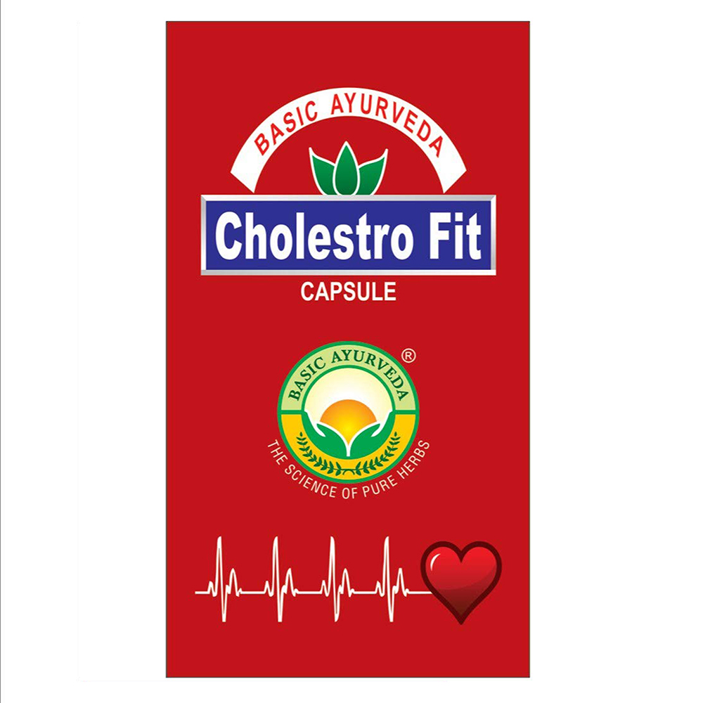 Basic Ayurveda Cholestro Fit Capsule