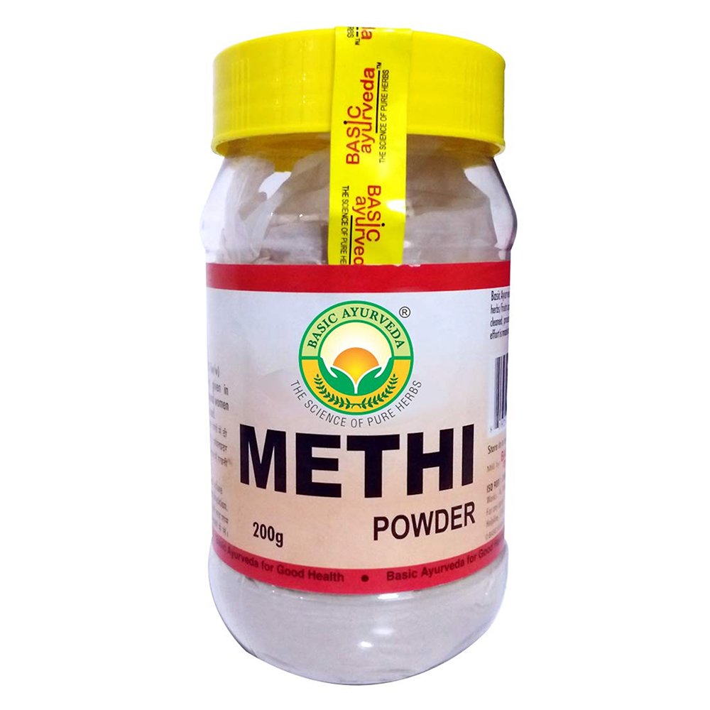 Buy Basic Ayurveda Methi Powder at Best Price Online