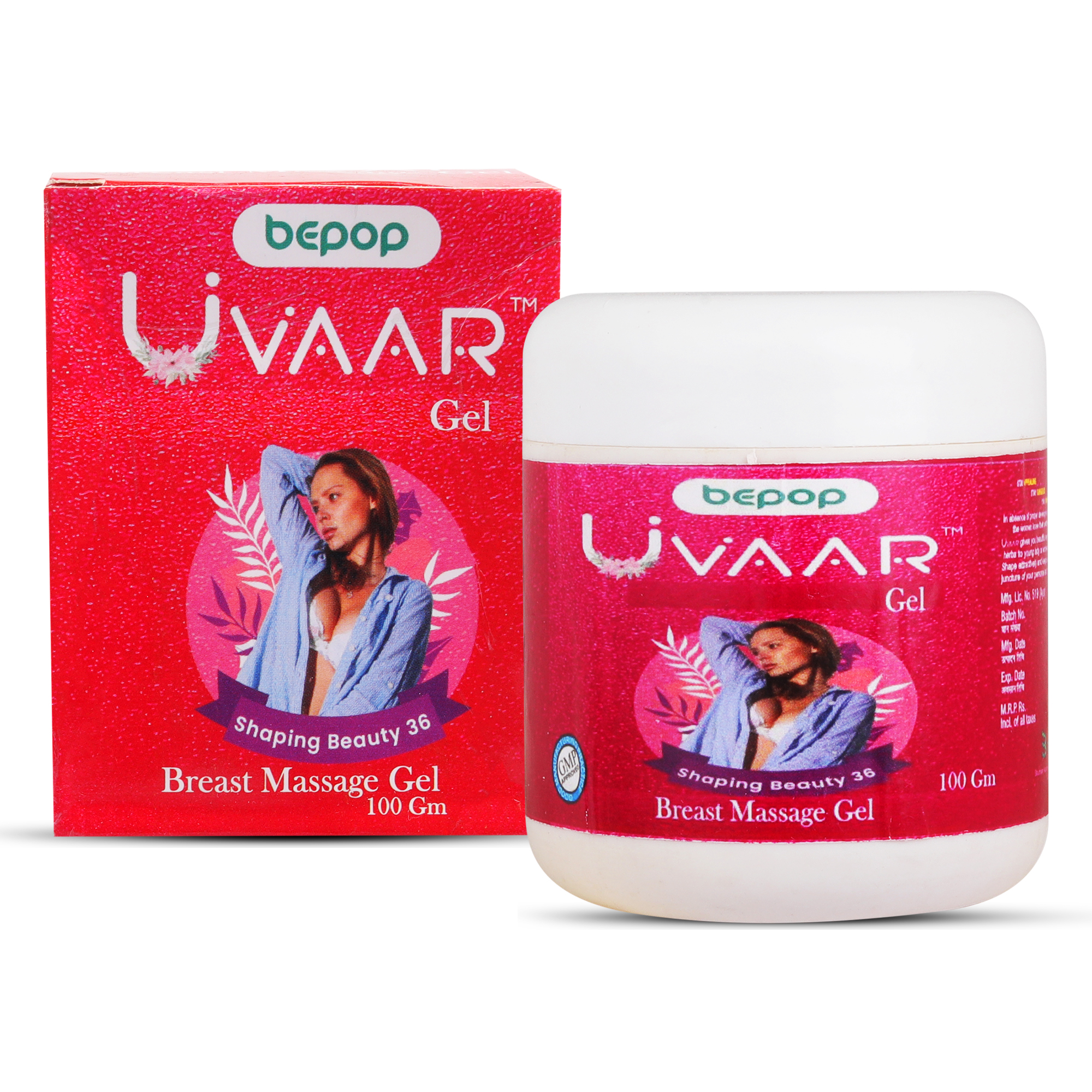 Uvaar Breast Massage Gel for women 100 GM