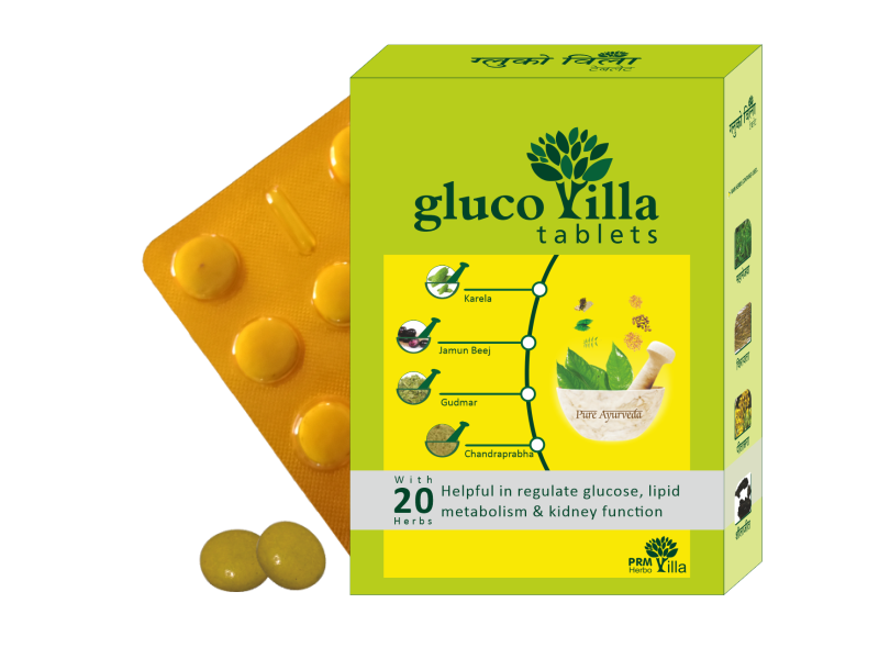 PRM & Company Gluco Villa Tablet