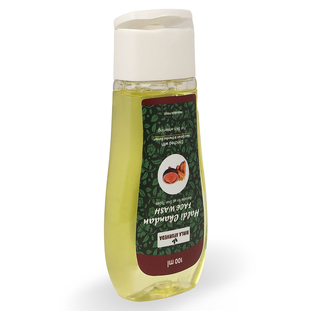 Birla Healthcare Ayurveda Haldi Chandan Facewash