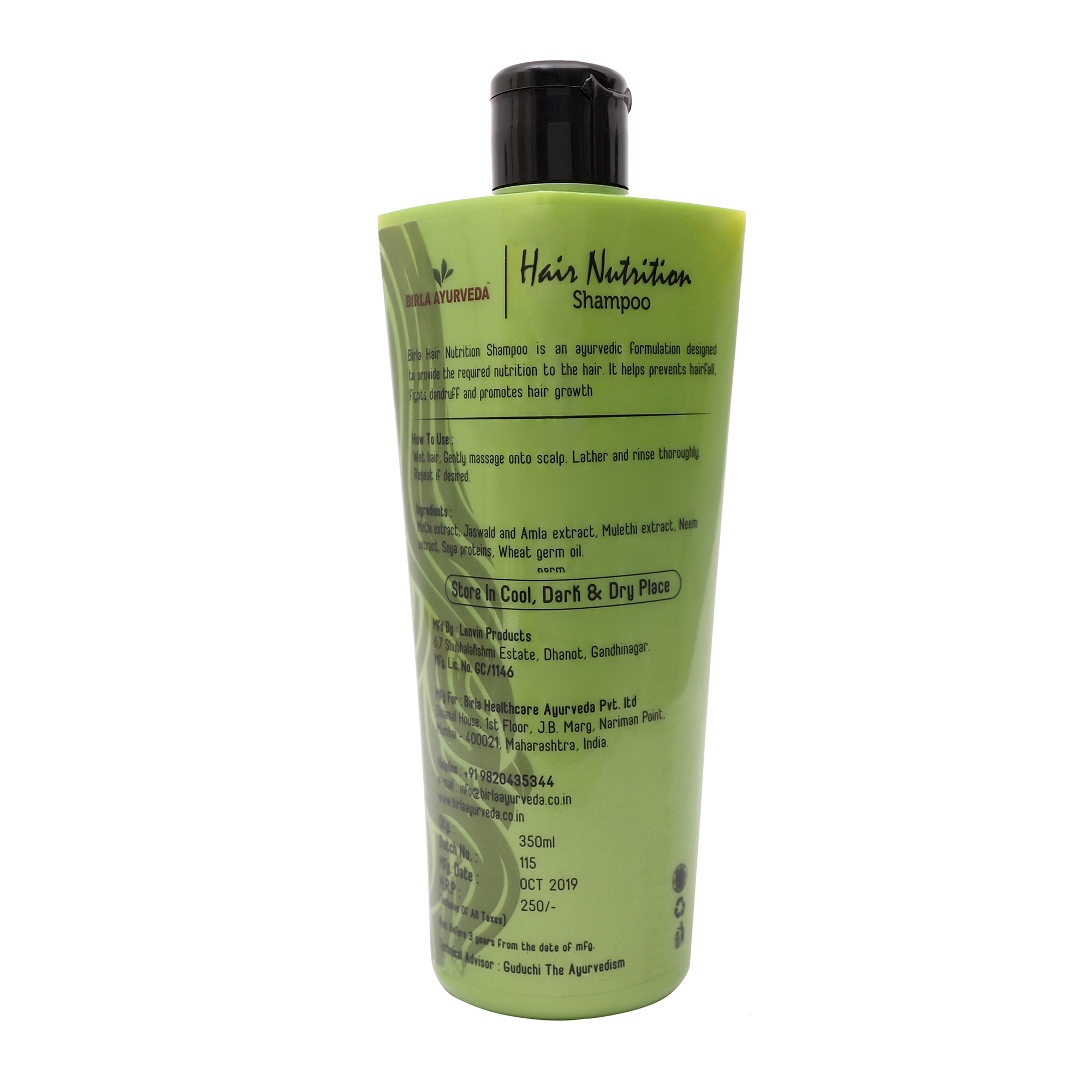 Buy Birla Ayurveda Hair Nutrition Shampoo at Best Price Online