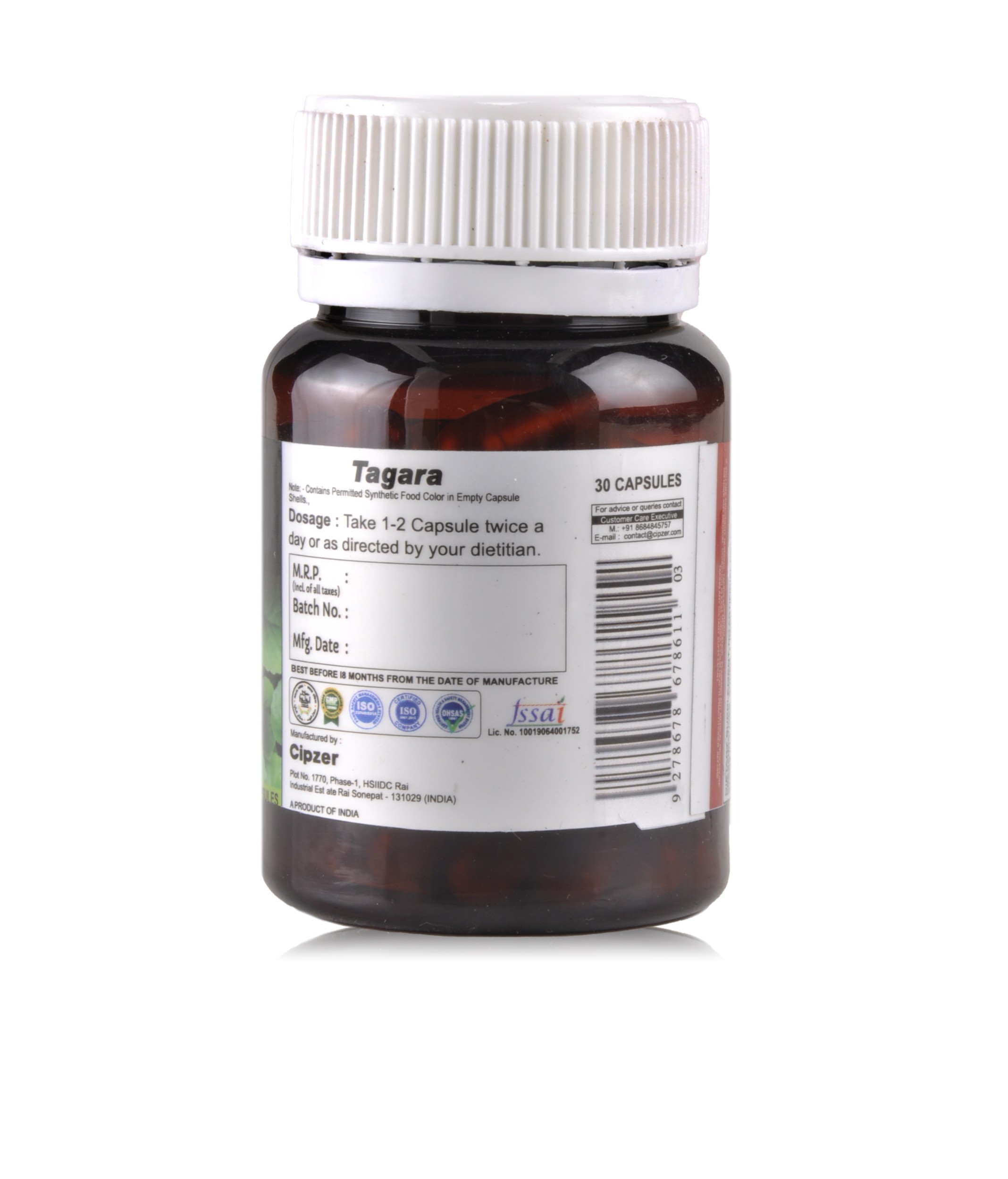 Cipzer Tagara  Capsule