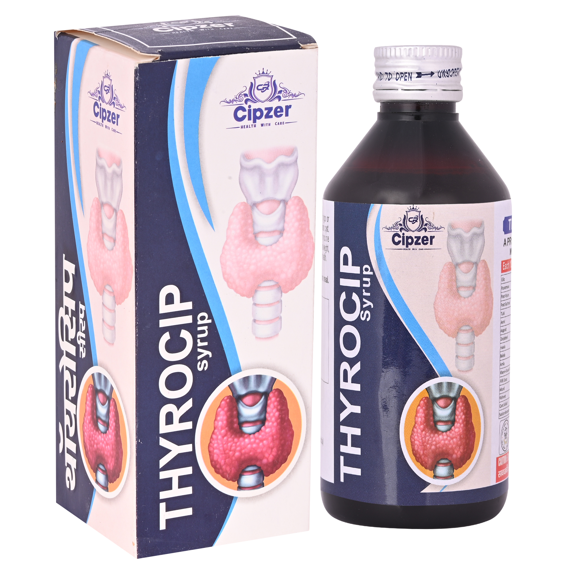 Buy Cipzer Thyrocip Syrup at Best Price Online