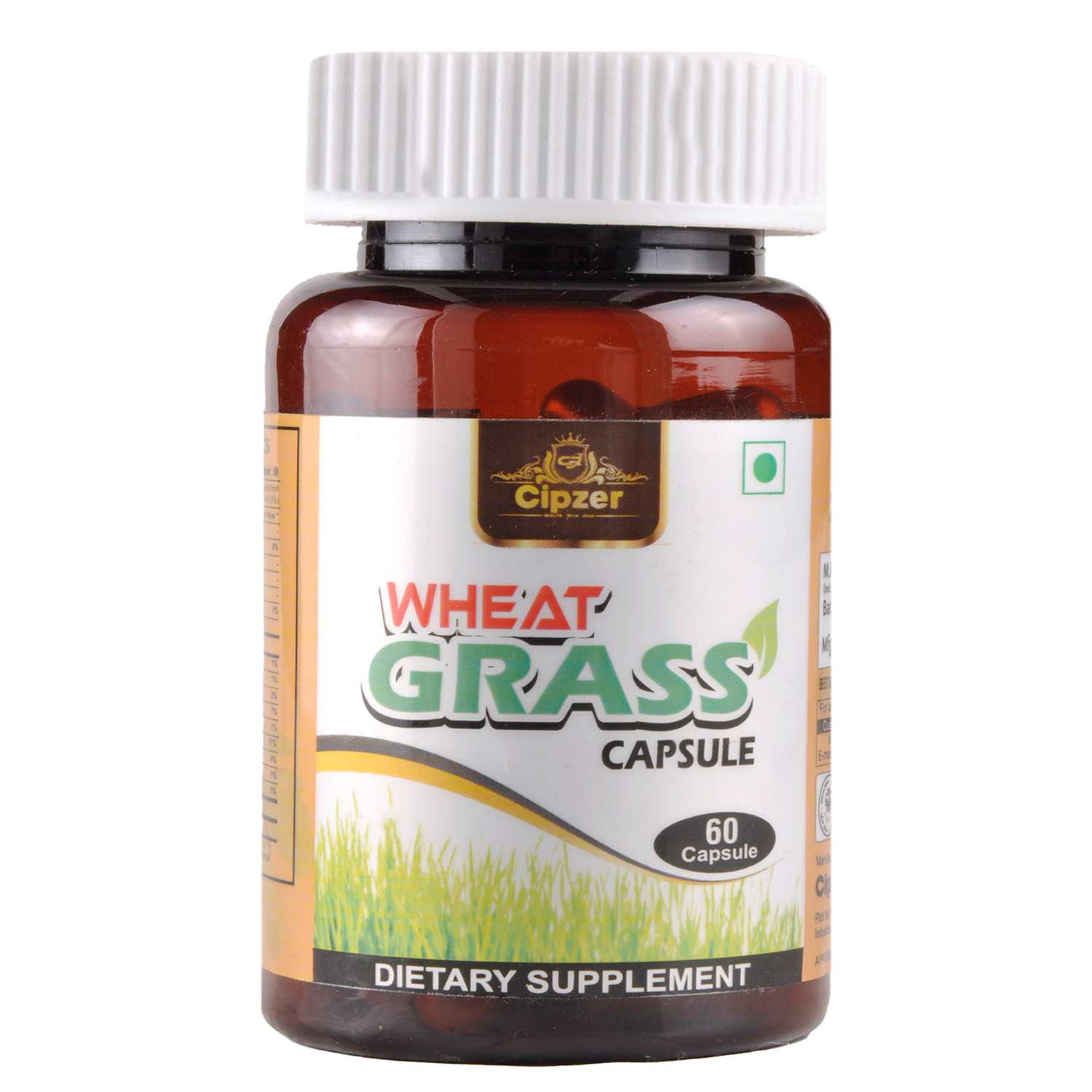 Cipzer Wheat Grass Capsule