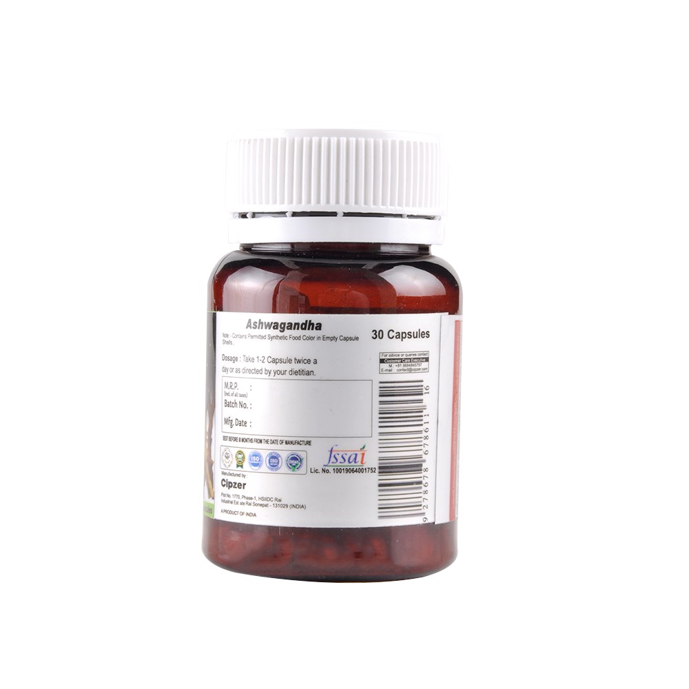 Buy Cipzer Ashwagandha capsule at Best Price Online