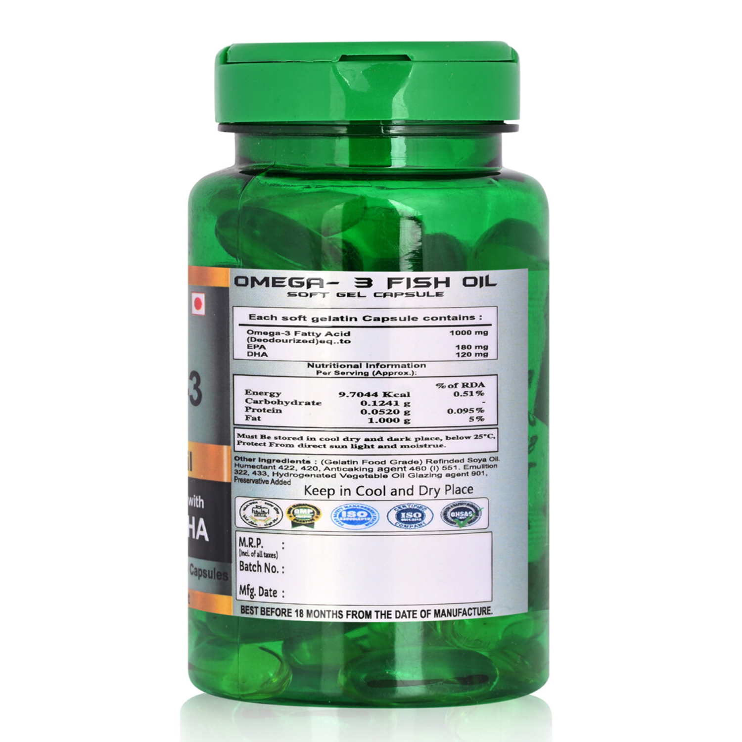 Buy Cipzer Omega 3 Fish Oil Softgel Capsule at Best Price Online