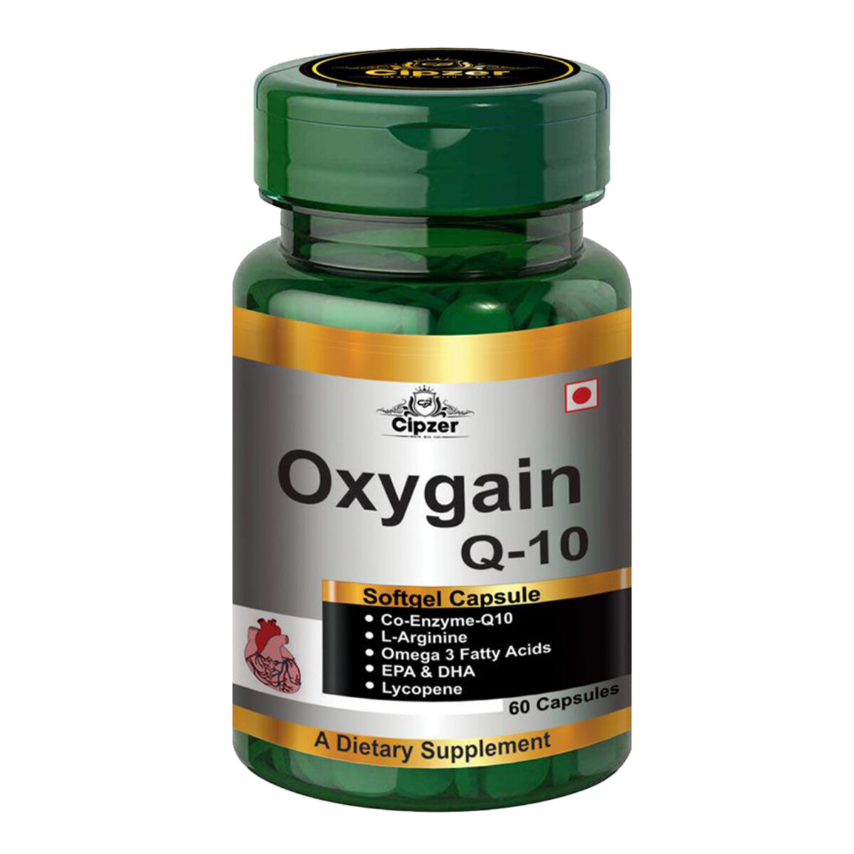 Cipzer Oxygain Q 10 Softgel Capsule