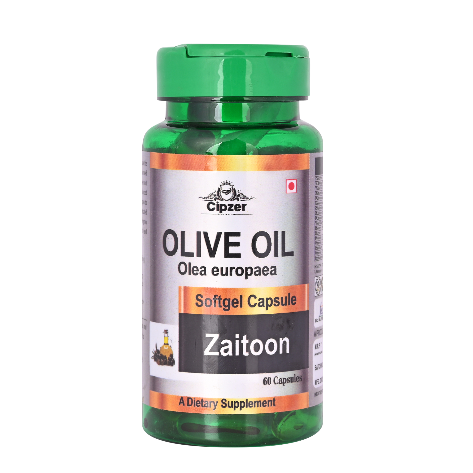 Cipzer Olive Oil Softgel Capsule