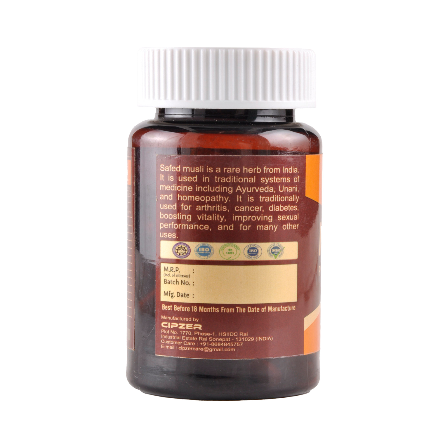 Buy Cipzer Musli Powertech Capsule at Best Price Online