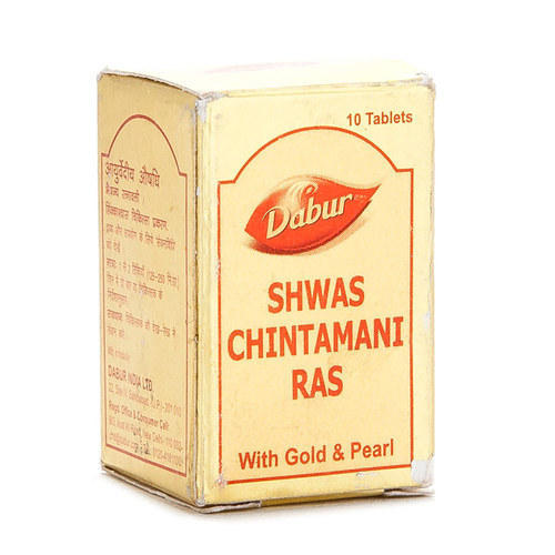 Dabur Shwas Chintamani Ras  Gold 