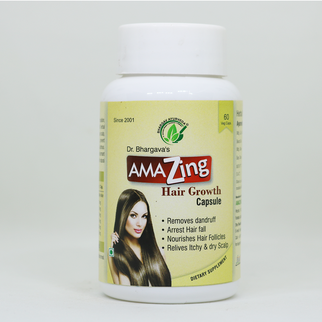 Buy Dr. Bhargav's Amazing hair Growth Capsule - 60cap at Best Price Online